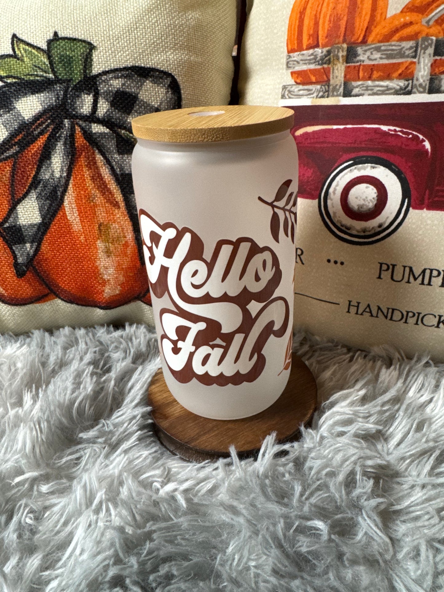 Hello Fall Tumbler