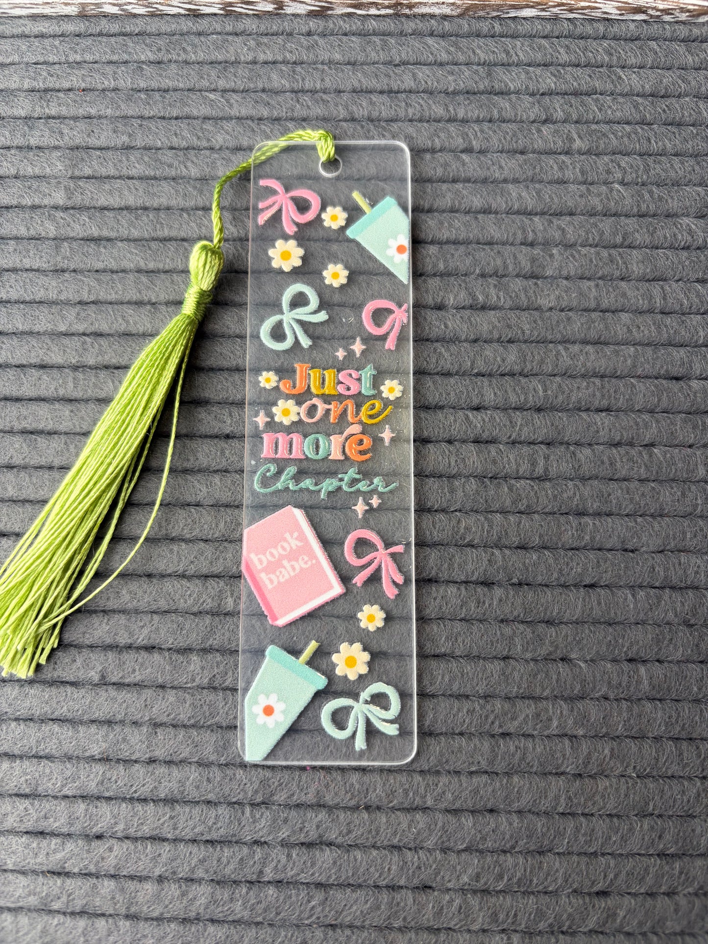 Just one more chapter bookmark