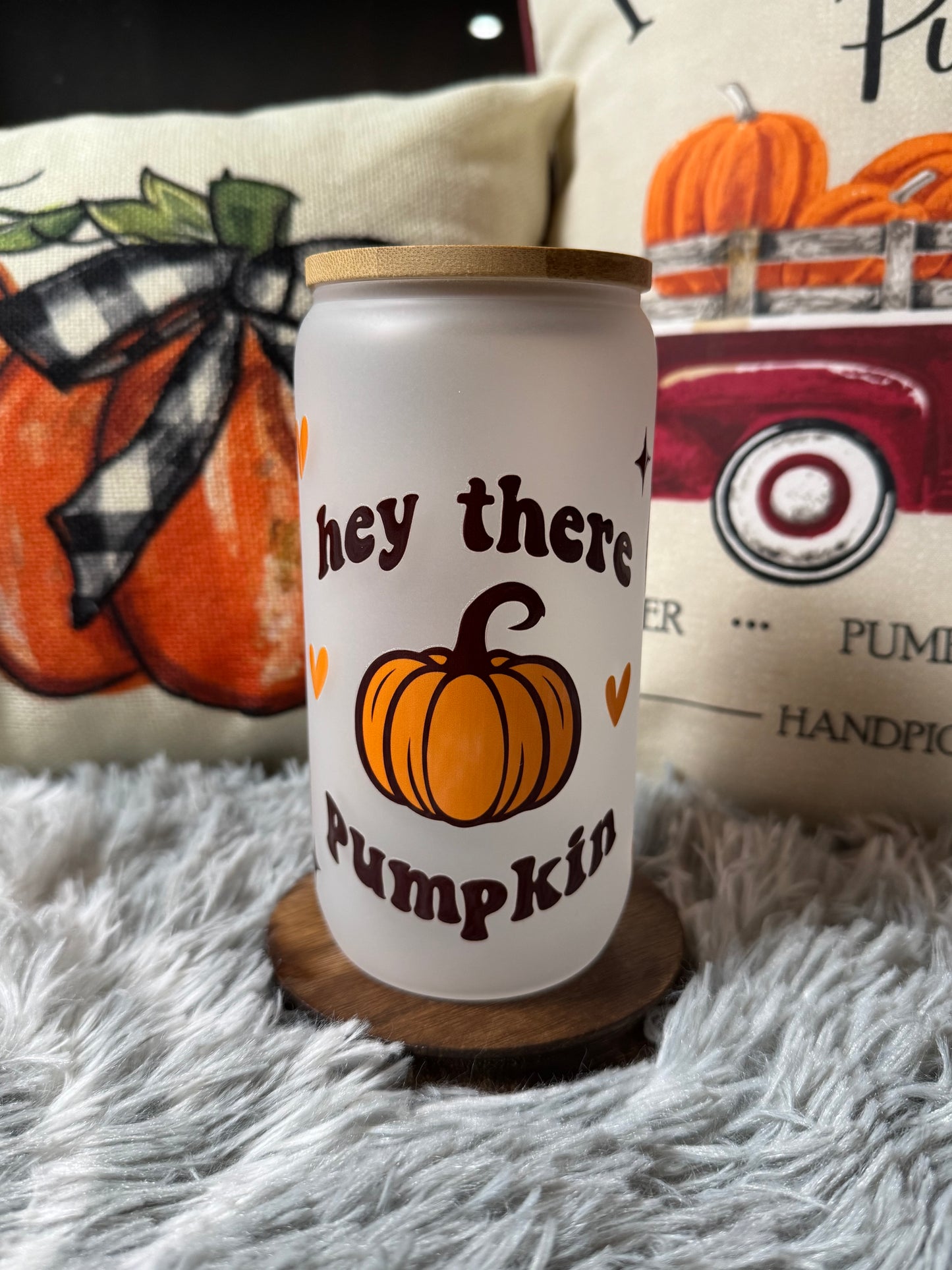 Hey there, pumpkin tumbler