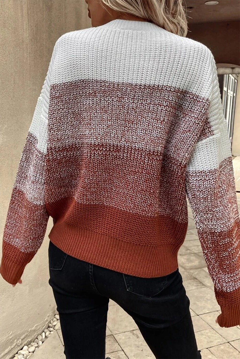 Burnt Orange Sweater-Limited Stock