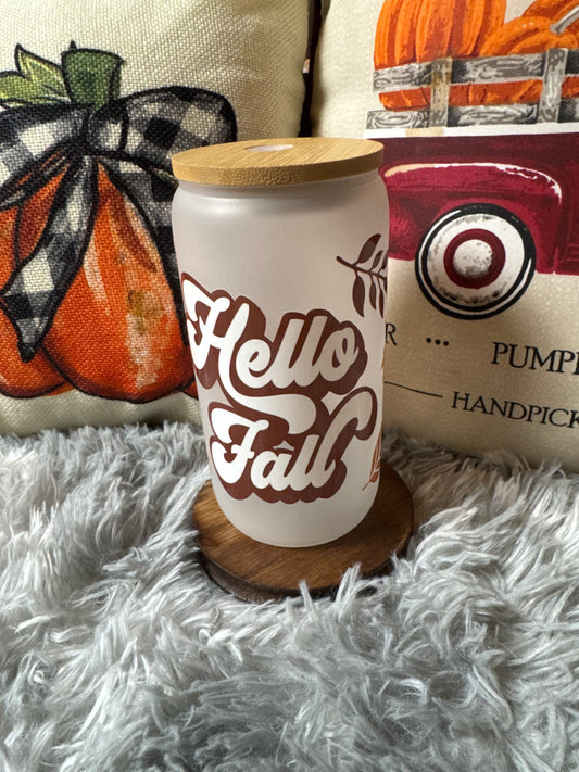 Hello Fall Tumbler