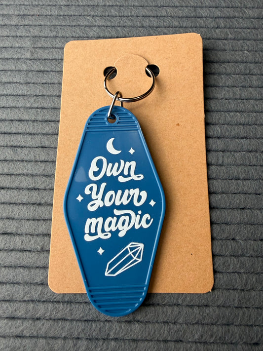 Own Your Magic keychain
