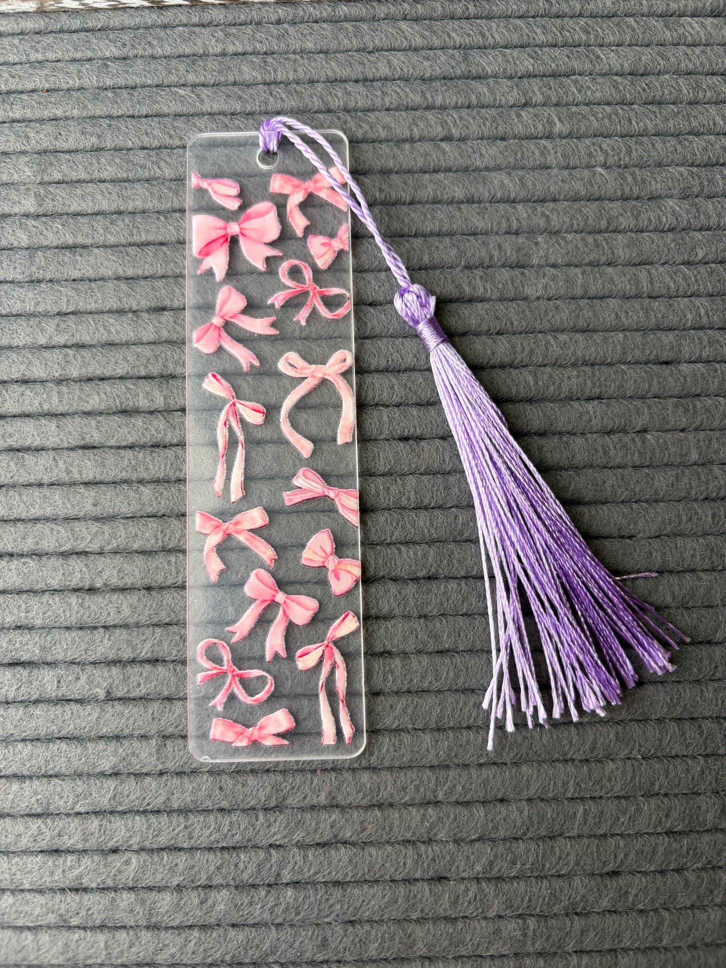 Pink Bows Bookmark