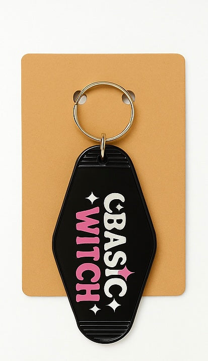 Basic Witch Motel Keychain