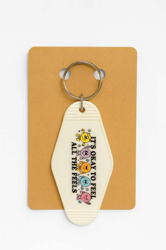 It’s okay to feel Motel Keychain