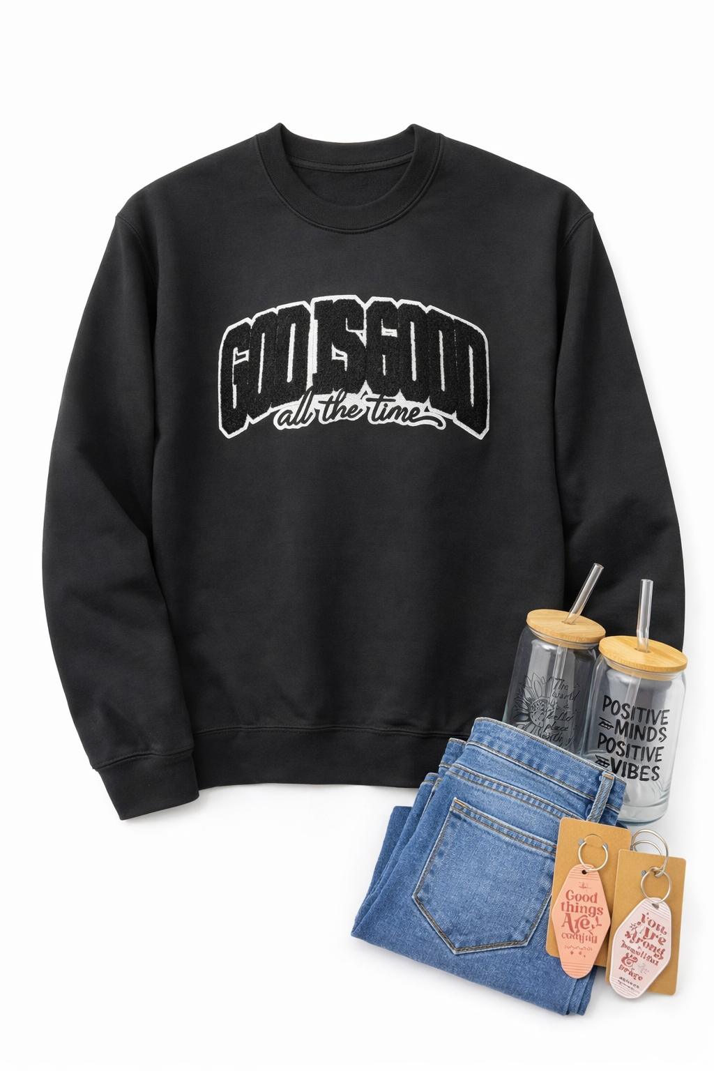 God is Good always- Black